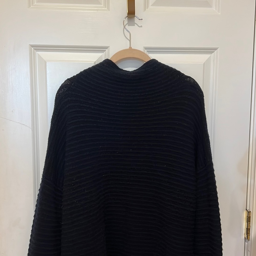 Madewell Navy funnel neck Sweater